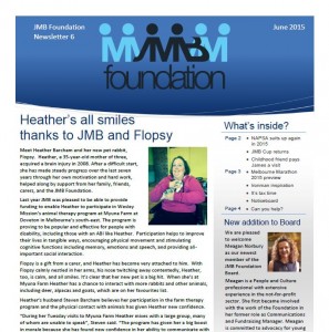 JMB Foundation newsletter